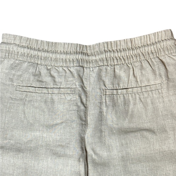 Athleta Retreat Coral Linen Wide Leg Pant - Picture 6 of 7